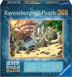 Ravensburger exit puzzle kids aventura pirata 368 piezas