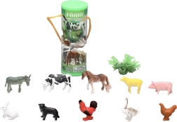 Figura de animal de granja 3,5–6 cm - 1 pieza