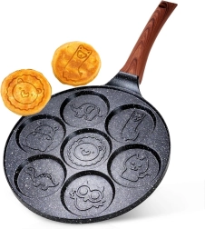 Sartén de granito para huevos 7 cavidades BLACK & WOOD 26 cm