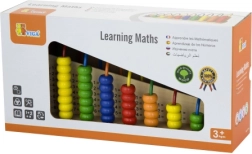 Juguete educativo de madera para aprender a contar con cuentas