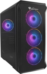 Genesis Irid 503 ARGB V2 caja micro tower con panel lateral de vidrio templado y USB 3.0