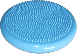 Merco Cushion almohadilla de equilibrio y masaje inflable de doble cara azul 33 cm