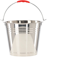 Cubo de acero inoxidable 8 l