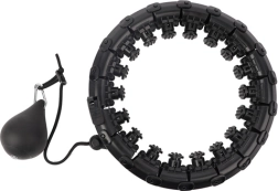 Hula hoop con protuberancias de masaje y peso TRIZAND