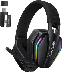 Auriculares gaming inalámbricos Onikuma GT826 negros