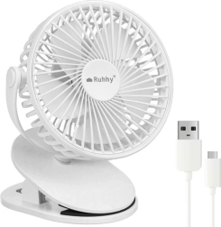 Ventilador inalámbrico blanco Ruhhy