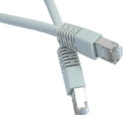 Cable patch FTP cat.6 con funda 7.5M gris