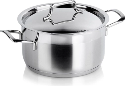 Olla de acero inoxidable con tapa ANETT 16 cm, 1,9 l