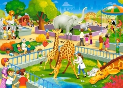 Puzle de 60 piezas Zoo Visit