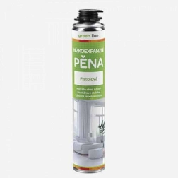 Espuma de montaje para pistola de baja expansión GREEN LINE 750 ml