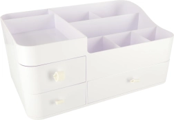 Organizador cosmético blanco con cajones XXL