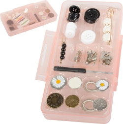 Kit de costura de viaje en estuche