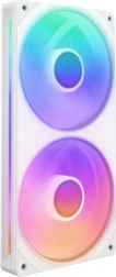 Ventilador doble NZXT F240 RGB Core PWM blanco