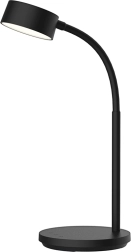 Lámpara de mesa LED Solight con control táctil, 4,5 W, 300 lm, 3CCT, negra