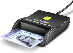 Lector de tarjetas AXAGON CRE-SM3N USB, cable de 1,3 m