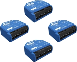 Controlador Shelly 1 Gen3 WiFi/Bluetooth, set de 4 piezas