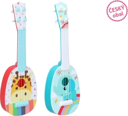 Guitarra infantil con motivo de animales africanos