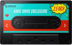 Orico funda para HDD/SSD de 2,5", USB 3.0 5 Gb/s, USB‑A a Micro‑B, negro