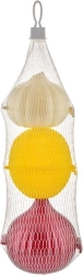 Set de mini recipientes de plástico para ajo, cebolla y limón (3 unidades)