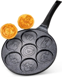 Sartén de granito para huevos BLACK LINE, 26 cm, 7 cavidades