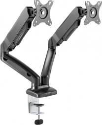 Soporte para dos monitores de 32" con resorte de gas IB-MS304-T