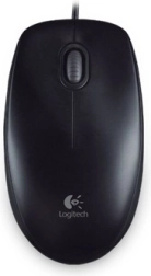 Ratón óptico con cable Logitech B100