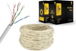 Cable UTP Cat 5e (CCA) 305 m gris