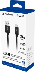 Cable USB para mando PlayStation 5 DualSense 3 m HORI