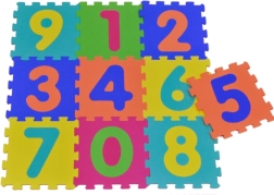 Puzzle de espuma con números para niños