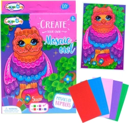 Mosaico creativo de espuma – set artístico autoadhesivo – Mosaico