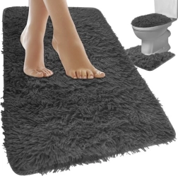 Set de baño gris Ruhhy