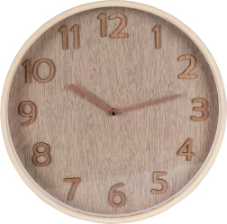 Reloj de pared beige 38 cm