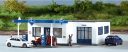 Kit de construcción de estación de servicio ARAL con lavado de coches PIKO HOBBY H0