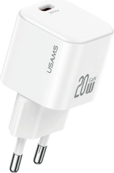Cargador de red 20 W con USB‑C + cable USB‑C, blanco