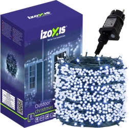 Guirnalda LED navideña 500 LED, blanco frío 35 m IZOXIS