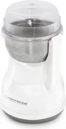 Molino eléctrico de café Lungo blanco