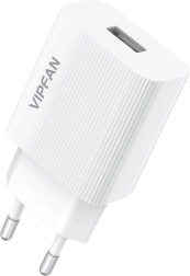 Cargador USB Vipfan USB 2,4A blanco
