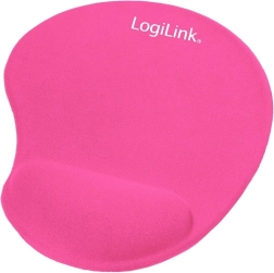Alfombrilla de gel para ratón LOGILINK, rosa