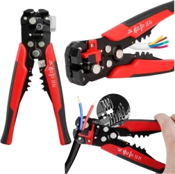 Alicates multifunción para pelado de conductores y crimpado de terminales 3 en 1