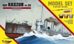 Destructor polaco ORP Kaszub 1935 modelo 1:400
