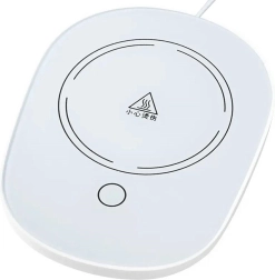 Calentador eléctrico de taza blanco