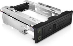 Bahía intercambiable para HDD SATA/SAS de 3,5" para ranura de 5,25"
