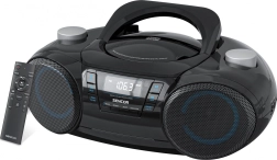 Boombox con CD/MP3/USB/SD y Bluetooth 5.3, radio FM PLL