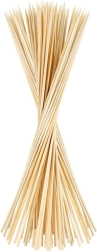 Brochetas de bambú para shashlik 40 cm, 50 uds
