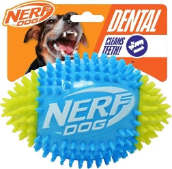 Nerf Dog balón de fútbol chirriante con tacos 15 cm