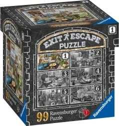 Juego de escape puzzle Mansión encantada - En la cocina