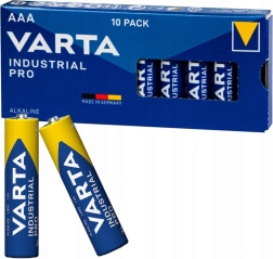 Baterías alcalinas AAA Industrial Pro – 10 uds
