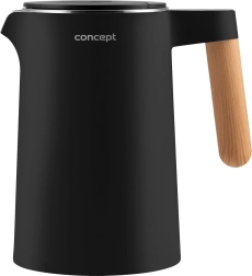 Hervidor eléctrico de 1,5 l con doble pared y regulación de temperatura CONCEPT RK3301