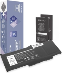 Batería MITSU para Dell Latitude 5300/5310/7300/7400, 7200 mAh (55 Wh) 7,6 V