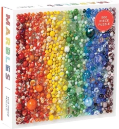 Puzzle Galison bolitas arcoíris 500 piezas